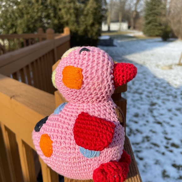 Cute Crocheted Duck - Picture 2 of 5